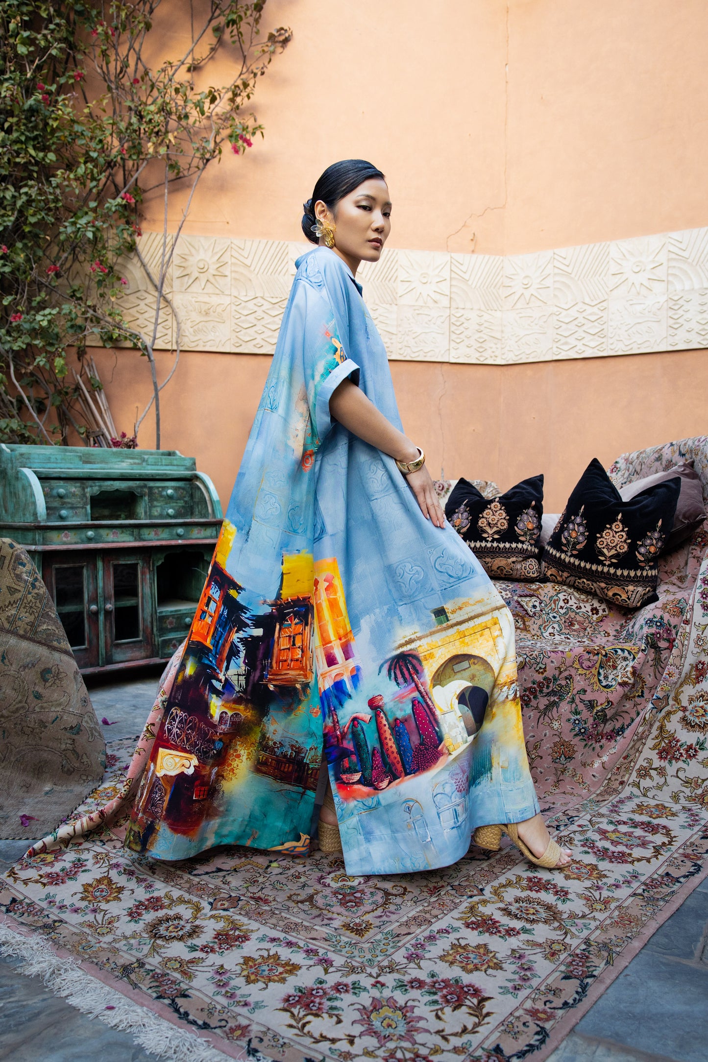 Hakawy Al Dar Cape Dress