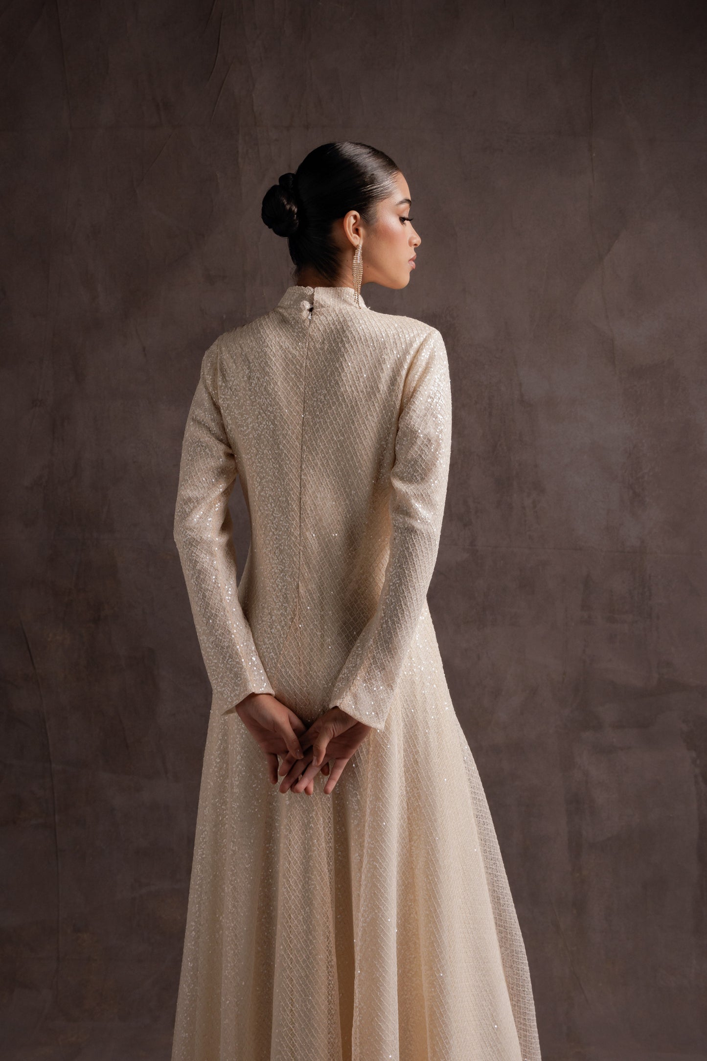 Soft Radiant Pearls Gown