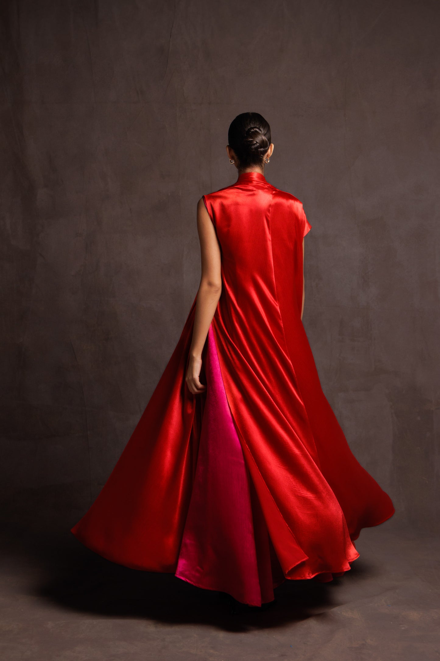 Ruby Drape Vest Dress