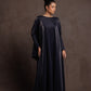 V-Back Cape Dress