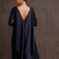 V-Back Cape Dress