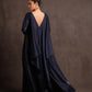 V-Back Cape Dress