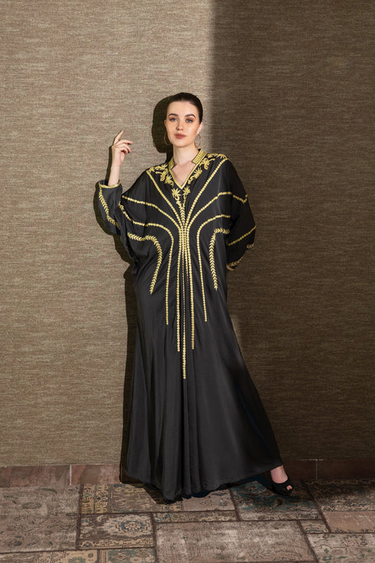 فستان بخية مطرز