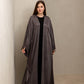 Double fold Sleeve Abaya