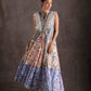 V Laced Floral Dress