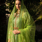 Bridal Green Scarf - Anmar Couture