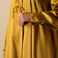 Satin Abaya with bow detail - Anmar Couture