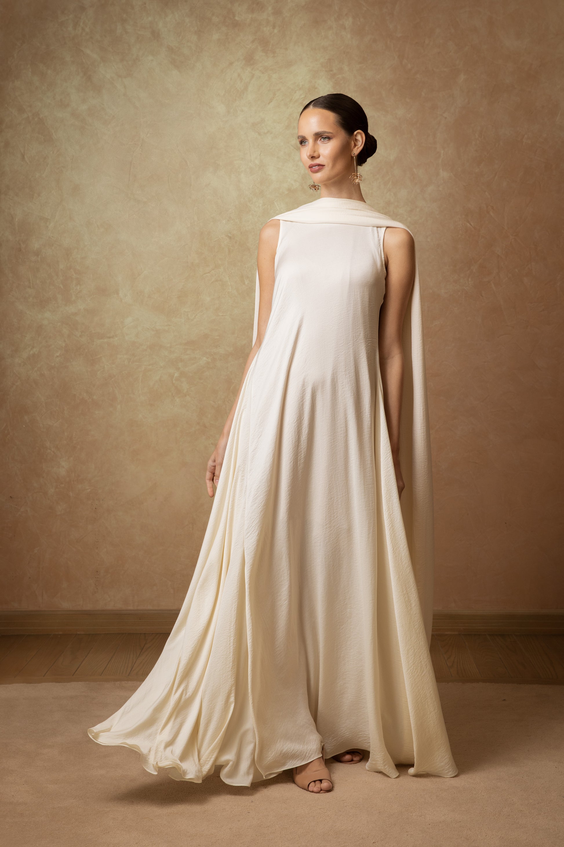 layered Cape Dress Anmar Gallery layered Cape Dress Anmar Gallery