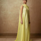 layered Cape Dress - Anmar Couture